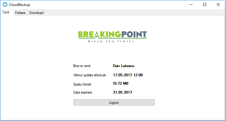Breakingpoint Cloud Backup